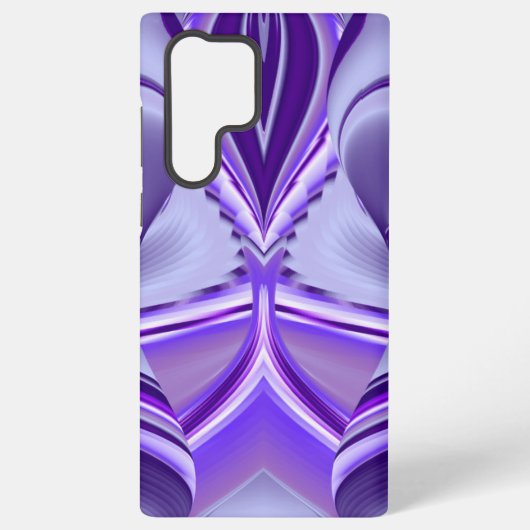紫花虹の夢 SAMSUNG GALAXYケース (裏面)