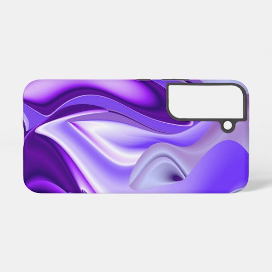 紫花虹の夢 SAMSUNG GALAXYケース (裏面横)