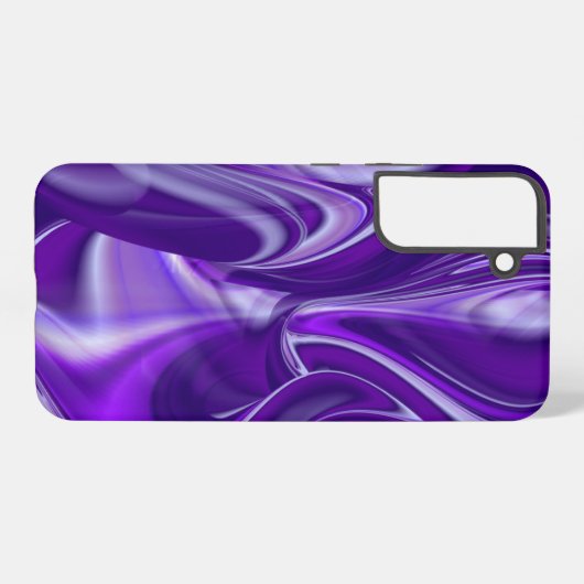 紫花虹の夢 SAMSUNG GALAXYケース (裏面横)