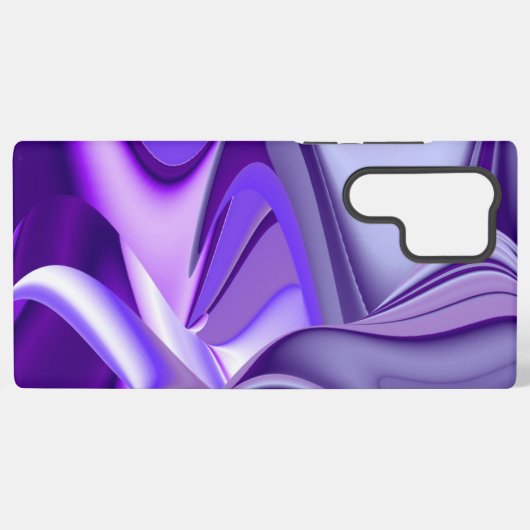 紫花虹の夢 SAMSUNG GALAXYケース (裏面横)