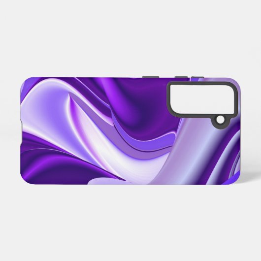 紫花虹の夢 SAMSUNG GALAXYケース (裏面横)