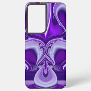 紫花虹の夢 SAMSUNG GALAXY S21+ケース
