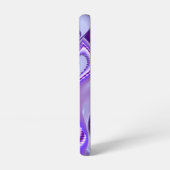 紫花虹の夢 SAMSUNG GALAXYケース (左側面)