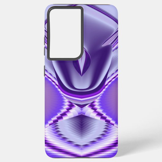 紫花虹の夢 SAMSUNG GALAXYケース (裏面)