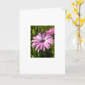 紫花 カード (黄色い花)