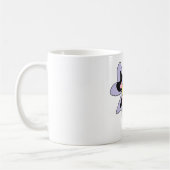 紫花 コーヒーマグカップ (左)