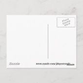 紫花 ポストカード (裏面)