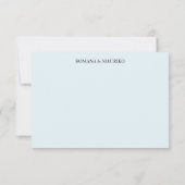 紫芸術的ワイルドフラワー水彩手色彩の鮮やか形 出欠カード (裏面)