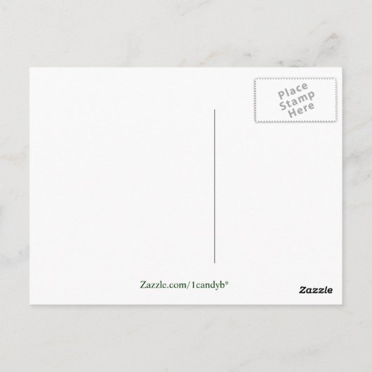 紫菊はがき ポストカード (裏面)