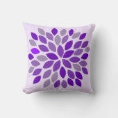 紫菊フローラ枕 クッション (正面)