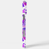 紫菊・紅菊の花柄 Case-Mate iPhoneケース (裏面 / 右)