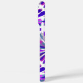 紫菊・紅菊の花柄 Case-Mate iPhoneケース (裏面 / 左)