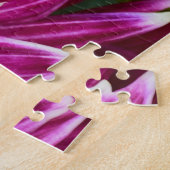 紫菊 – 花16x20 ジグソーパズル (側面)