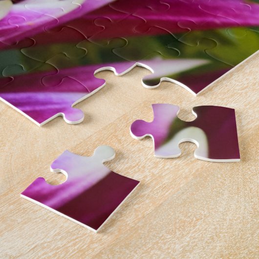 紫菊 – 花20x30 ジグソーパズル (側面)