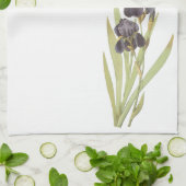 紫菖蒲の花 キッチンタオル (折り畳み)