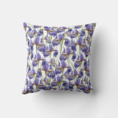 紫菖蒲の花 クッション (裏面)
