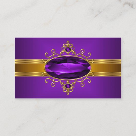 紫華美玉黄王室の金ゴールドリッチ2 名刺 (正面)