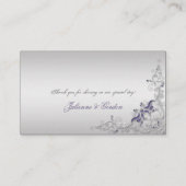 紫華美銀フローラ旋回座席表 プレイスカード (裏面)