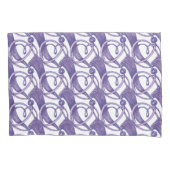 紫華美。 枕カバー (正面左)