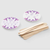 紫葉結婚テーマ ハンドファン (組立なし)