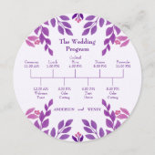 紫葉結婚テーマ プログラム (正面)