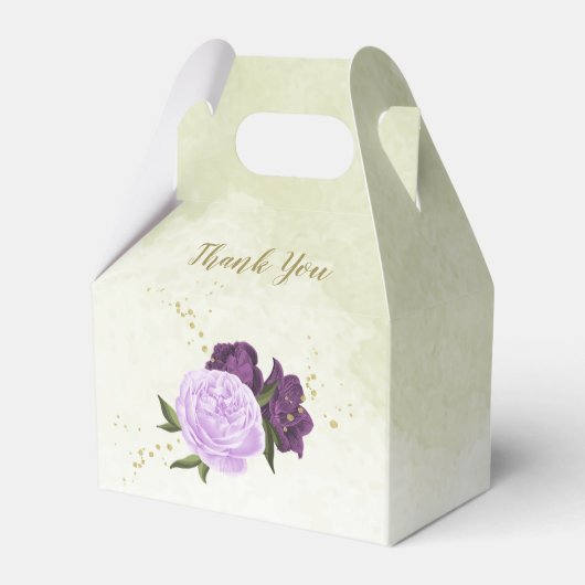 紫葉花結婚青 フェイバーボックス (正面サイド)