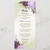 紫葉花結婚青 メニュー (正面)