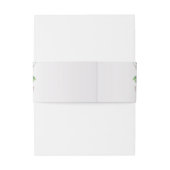 紫葉花結婚青 招待状ベリーバンド (裏面例)