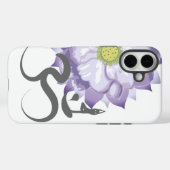 紫蓮の花ヨガ&ルーム/オウム禅書道 Case-Mate iPhoneケース (裏面 (横))