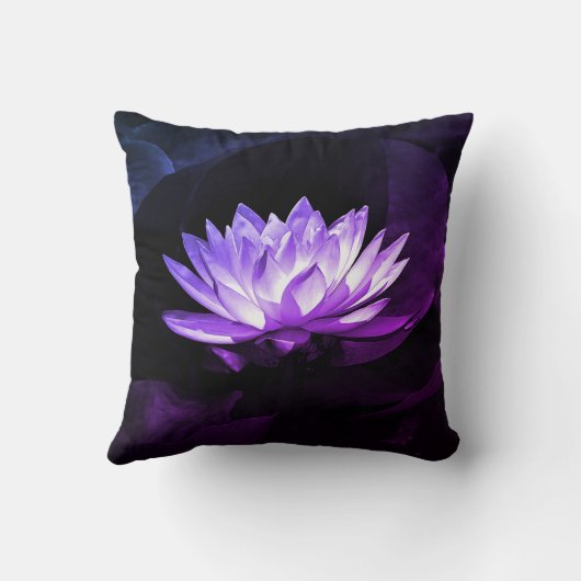 紫蓮まくら クッション (裏面)