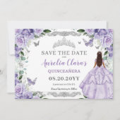 紫薄紫フローラキンセアニェラXVSweet sixteen セーブザデート (正面)