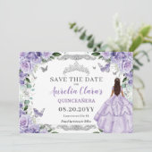 紫薄紫フローラキンセアニェラXVSweet sixteen セーブザデート (スタンド正面)