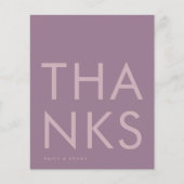 紫薄紫モダンモノグラはっきりしたム結婚ズ (正面)