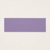 紫薄紫花結婚式の引き出物ラベル (裏面)