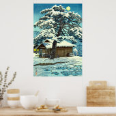 紫藤前笠松城の検問所1956 ポスター (キッチン)