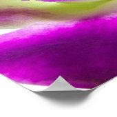 紫蘭のポスター ポスター (角)