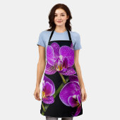 紫蘭 エプロン (着用した状態)