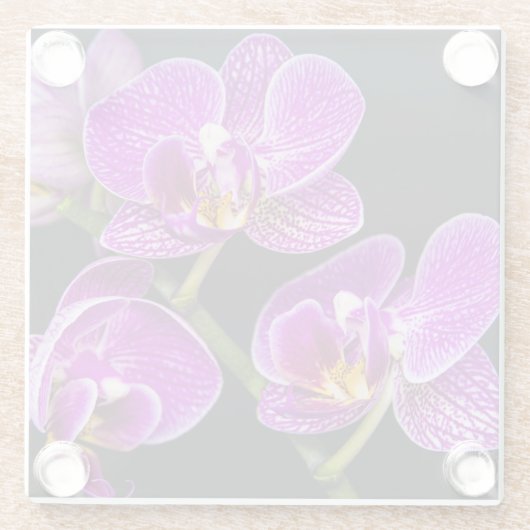紫蘭 ガラスコースター (裏面)
