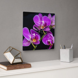 紫蘭 スクエア壁時計