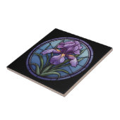 紫虹彩色ステンドグラス タイル (側面)