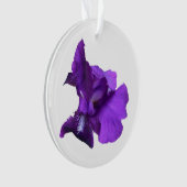 紫虹彩花 オーナメント (正面)