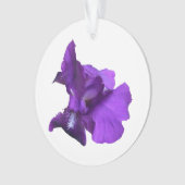 紫虹彩花 オーナメント (正面)