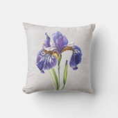 紫虹彩花 クッション (正面)