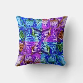 紫虹彩花/グリーンリーフ/ 1974 / xFour / クッション
