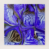 紫虹彩花 ジグソーパズル (縦)