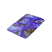 紫虹彩花 バスマット (アングル)