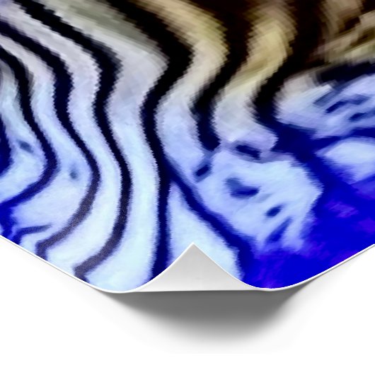 紫虹彩花 ポスター (コーナー)