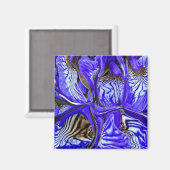 紫虹彩花 マグネット (正面/裏面)