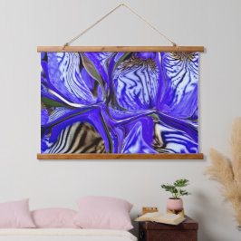 紫虹彩花 吊り下げ型タペストリー