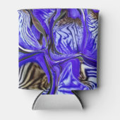 紫虹彩花 缶クーラー (正面)